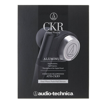 铁三角 ATH-CKR9 入耳式双动圈HiFi（发烧）耳机