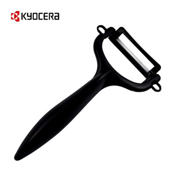 京瓷KYOCERA 陶瓷刀套装 厨房菜刀 削皮器 水果刀FTC295-BK 黑色