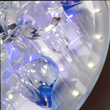 形泰   过道水晶灯走廊灯门厅灯玄关灯创意海豚造型灯具送LED光源