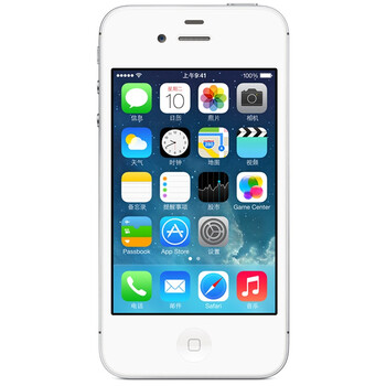 苹果(Apple) iPhone 4s 8GB 白色 3G手机(配移动电源套装)