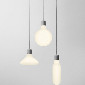玻璃吊灯创意餐厅吊灯 装饰吧台吊灯 led简约吧台个性灯 C款110mm*380mm