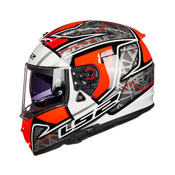 车头盔男女士全覆式双镜片街跑赛车盔四季通用机车安全帽 76号黑/山猫