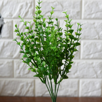 庄子然 尤加利叶 仿真花绢花假花/幸福把束尤加利 小绿叶 插花搭配 1