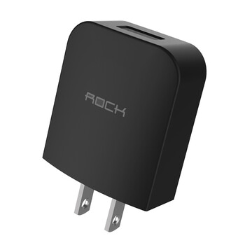 洛克(rock)小巧便携充电器头 适用于iphone6s/plus/s3/s4/5s 黑色