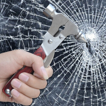 轩翼汽车安全锤车载多功能破窗器玻璃锤逃生锤车用救生锤随车工具