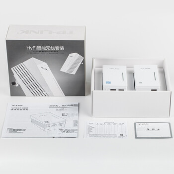 
                                        
                                        TP-LINK HyFi智能高速无线套装 无线路由器 分布式路由 电力猫穿墙宝（TL-H29R&TL-H29E）                
