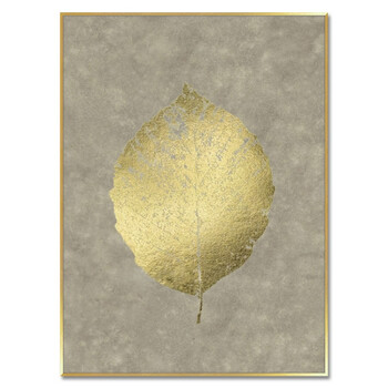 高端进口金箔美式装饰画走廊玄关客厅背景墙画卧室书房金属外框画 b