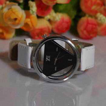 白表带黑表盘 送手表盒