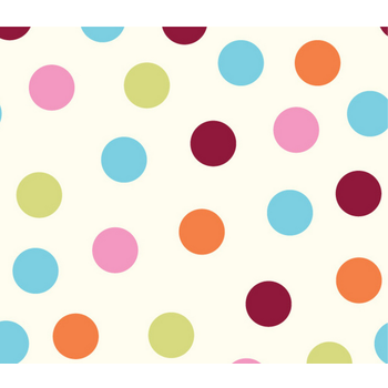 车奶牛贴纸贴膜 涂鸦改装踏板电动车贴纸防水车身贴花装饰 彩色波点