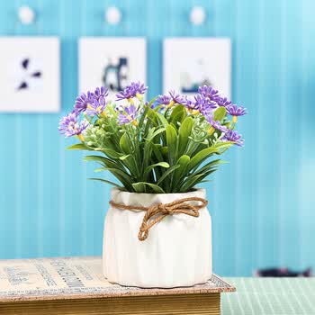 仿真盆景植物小盆栽迷你假绿植摆件塑料小树草球室内家居装饰饰品