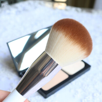 大号化妆刷柔软散粉刷粉饼刷蜜粉刷腮红刷刷不吃粉 白柄刷 其它材质