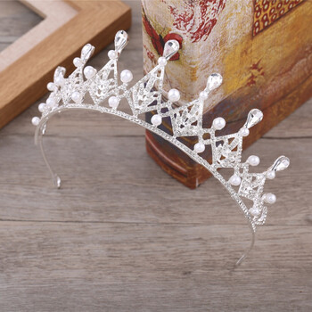 新娘水晶皇冠头饰婚纱礼服结婚配饰品巴洛克水钻发箍发饰 新品皇冠120