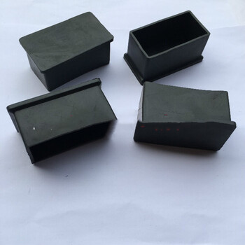 mikihouse30*60pvc软胶套橡胶外套货架脚垫方管脚套管外堵外塞管帽