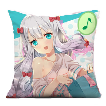 埃罗芒阿老师抱枕 我的妹妹是黄漫老师 周边动漫靠垫 双面图 枕芯qy