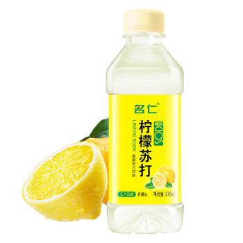 名仁 檸檬蘇打水飲料 375ml*24瓶 整箱裝 果味含有維生素c
