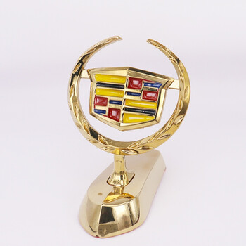 智汇 凯迪拉克车标xt5 srx atsl xts cts立标飞鹰标汽车改装车贴金属