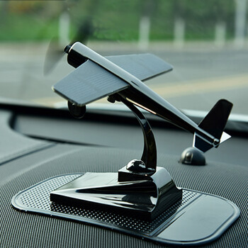 汽车摆件中控台个性创意车上装饰品男士车饰车载摆设车内用品 闪亮黑