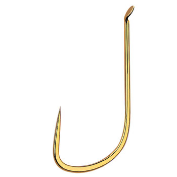 金鳞者(jinlinzhe) 渔道鱼钩进口金袖钩大包装无倒刺盒装金袖钩鲫鱼