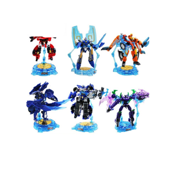 百变机兽洛洛历险记武战道变形玩具霹雳火龙卷