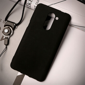 华为荣耀畅玩6x手机壳套bln-al10挂绳honor荣誉x6潮男ul00摔女 纯黑色