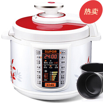 Supor/苏泊尔CYSB50YC89-100智能电压力锅5L双胆特价电高压锅 全国联保