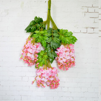 仿真花紫藤花豆花吊顶装饰花藤花串藤条藤蔓婚庆假花绢花塑料花藤