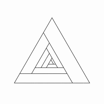 北欧风装饰画组合墙画黑白极简几何解构图案简明易了性冷淡风挂画sn