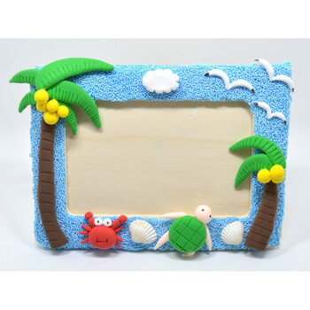 绘画/diy 手工彩泥 zxz 相框超轻粘土diy 儿童手工制作材料包 玩具