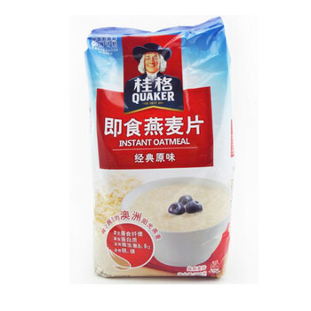 桂格quaker即食燕麦片经典原味700g纯燕麦片粗粮谷物粗粮谷物