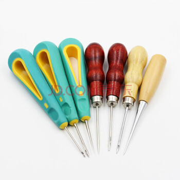 工具修鞋工具针上鞋针补鞋工具的纳鞋底锥打孔钻子针 5号葫芦手柄