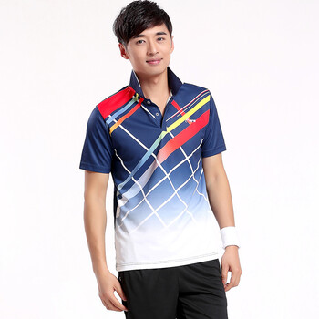 aotu 情侣polo衫休闲情侣短袖运动套装 男蓝 xxxxl