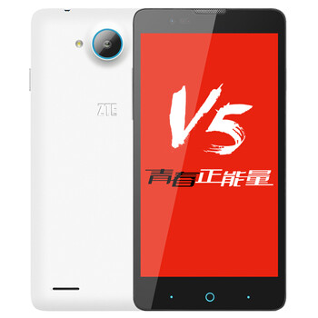 中兴 红牛 V5 (V9180) 2GB版本 联通3G手机 前黑后白
