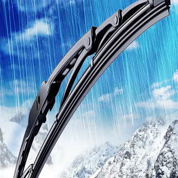 有骨雨刷器雨刮器u型通用型有骨雨刷片专用雨刮经典雨刷胶条 单只装(2
