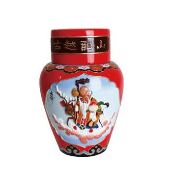 古越龙山绍兴黄酒坛装花雕酒10斤十年手工艺浮雕酒5kg可定制坛装十年