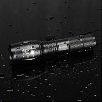 亚马逊应急灯照明LED强光手电筒充电远射防水家用消防手电 A39 2电+1充+1手电