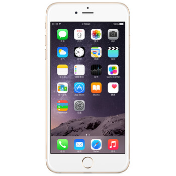 Apple iPhone 6 Plus (A1524) 64GB 金色 移动联通电信4G手机(家庭影院套装）