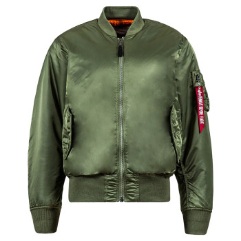 Alpha Industries 阿尔法工业ma1飞行夹克美国alpha国旗版ma 1短棉款绿色 冬厚款 Xs 图片价格品牌报价 京东