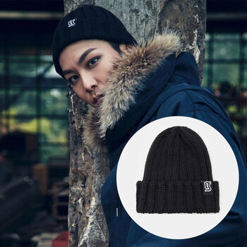 2018春夏gd权志龙毛线帽子女秋冬新款潮韩国百搭学生简约针织帽男冷帽