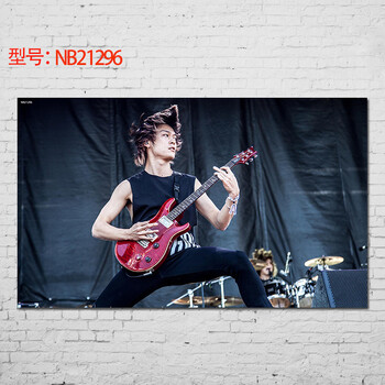 居梦坞 one ok rock日本摇滚乐队牛皮纸海报装饰画 酒吧照片相框墙