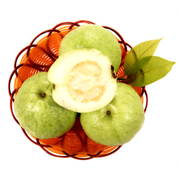 新鲜水果 特产番石榴 红心红肉芭乐 现摘8斤装 白肉番石榴8斤 酸梅粉5