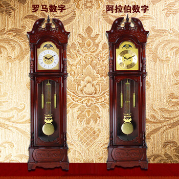 欧式钟表坐钟客厅时钟中式石英钟时尚田园家居闹钟机械卧室钟摆静音