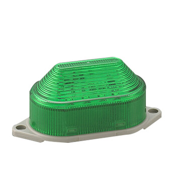 dhzdq 小型警示灯 报警灯lte-3051 迷你安全防盗信号灯 绿色 220v