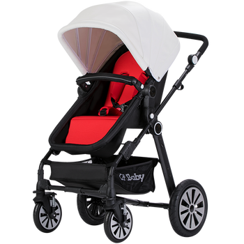 晨辉(chbaby) 高景观婴儿推车轻便折叠可避震双向推行婴儿车可坐可躺