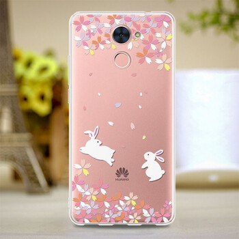 华为畅享7plus手机壳trt-al00a保护套aloo软tl10a透明alooa女1o潮 花