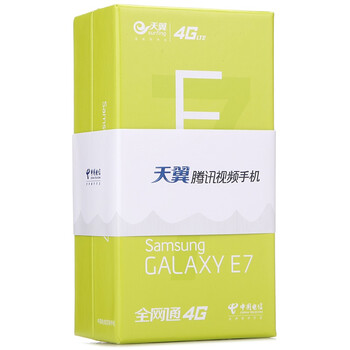 三星 Galaxy E7009 白色 电信4G手机 双卡双待