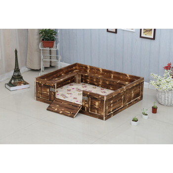 防压宠物产房狗产床产窝箱狗房产床狗产箱猫产房幼崽窝猫窝 碳化色