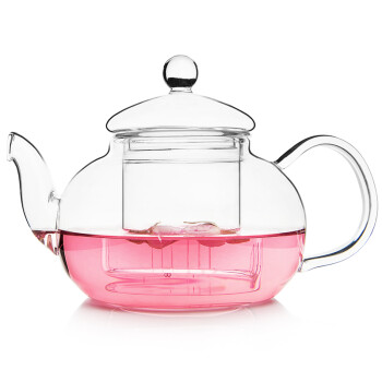 雅集茶壶 花茶壶 耐热玻璃过滤泡茶壶冲茶器 花草茶茶具玻璃壶