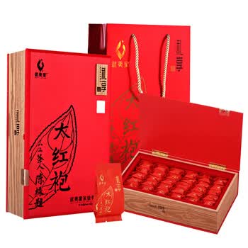 武夷星 送礼礼盒 礼享大红袍茶 特级武夷岩茶 乌龙茶 高档送礼装 210g