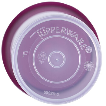 特百惠（Tupperware）午餐便携饭盒 晶彩圆碗2件套 幽兰紫