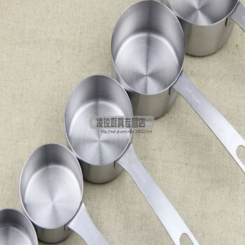 
                                        烘焙工具  拉丝不锈钢量杯  黄油融化碗大号量勺   烘焙用品厨房DIY小工具                